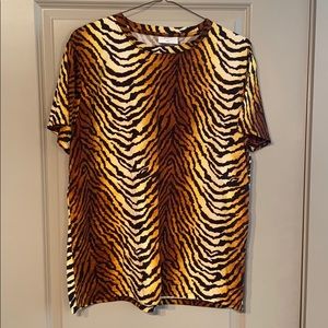 Tiger print shirt